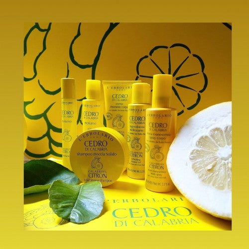 lerbolario-calabrian-citron-body-splash-100ml Gel bain/douche Calabrian Citron