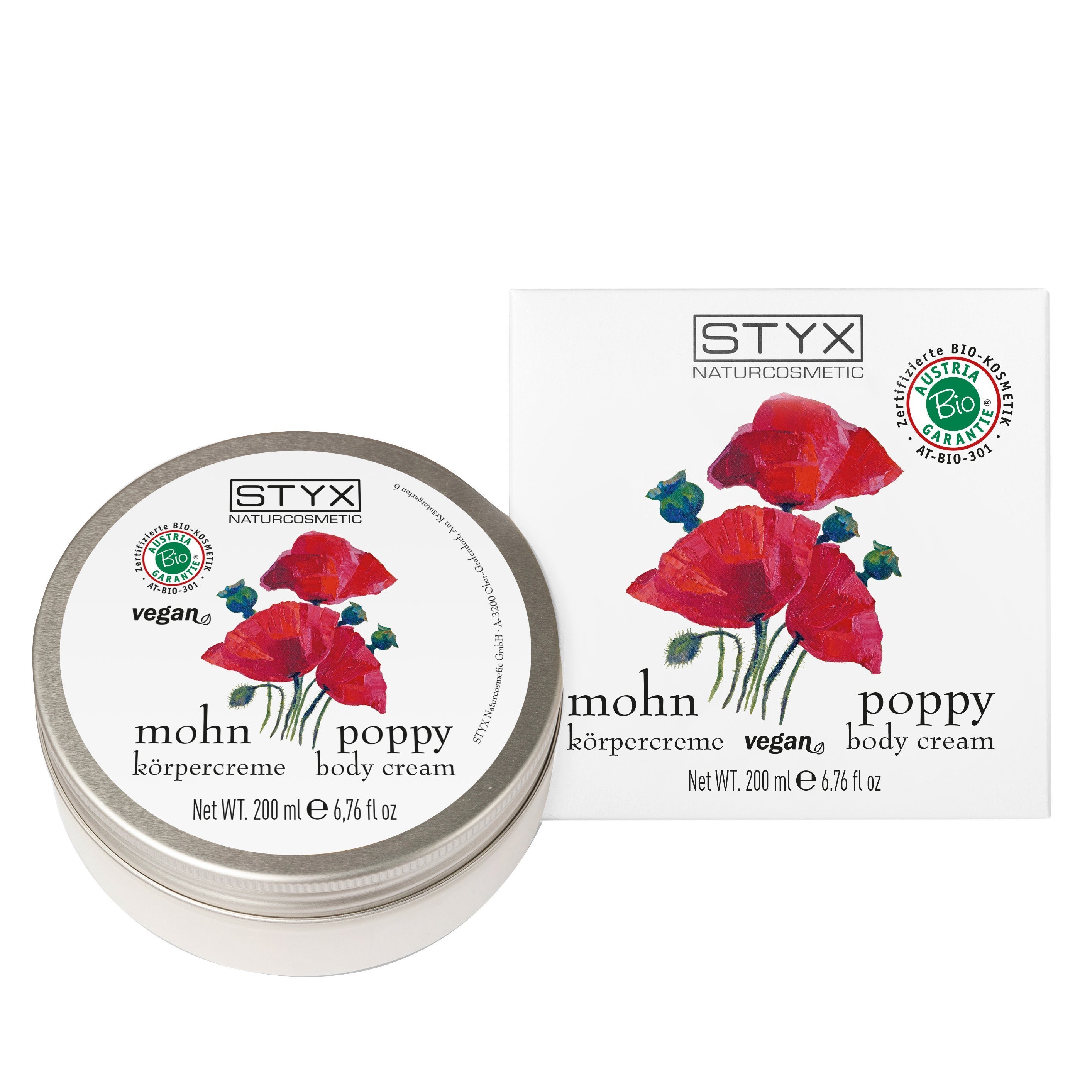 styx-kdk-mohn-koerpercreme-200ml Mohn Körpercreme 200ml