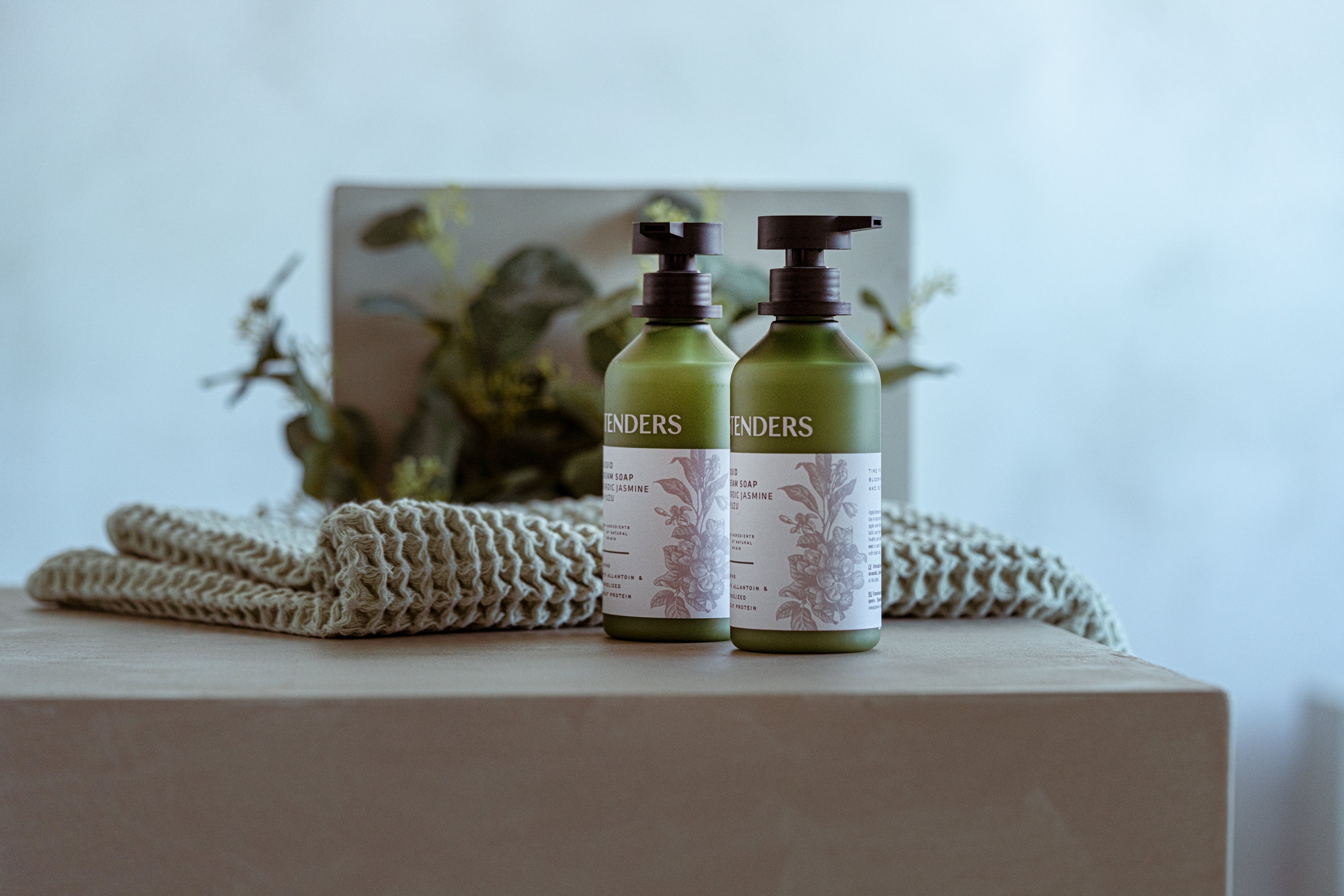 Savon-crème liquide Jasmin du Nord & Verveine