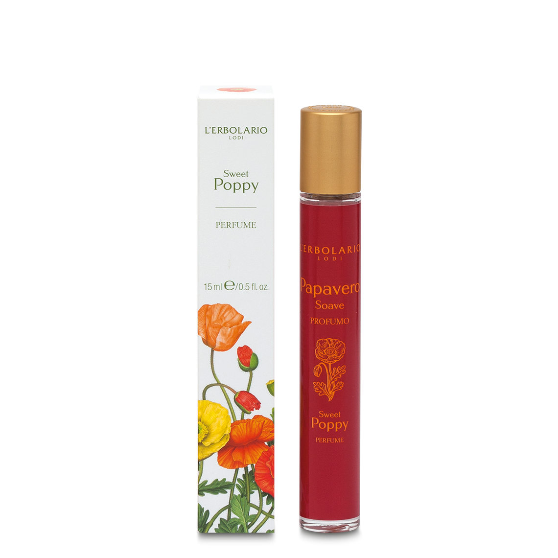 lerbolario-perfume-sweet-poppy-15ml PAPAVERO SOAVE Parfum
