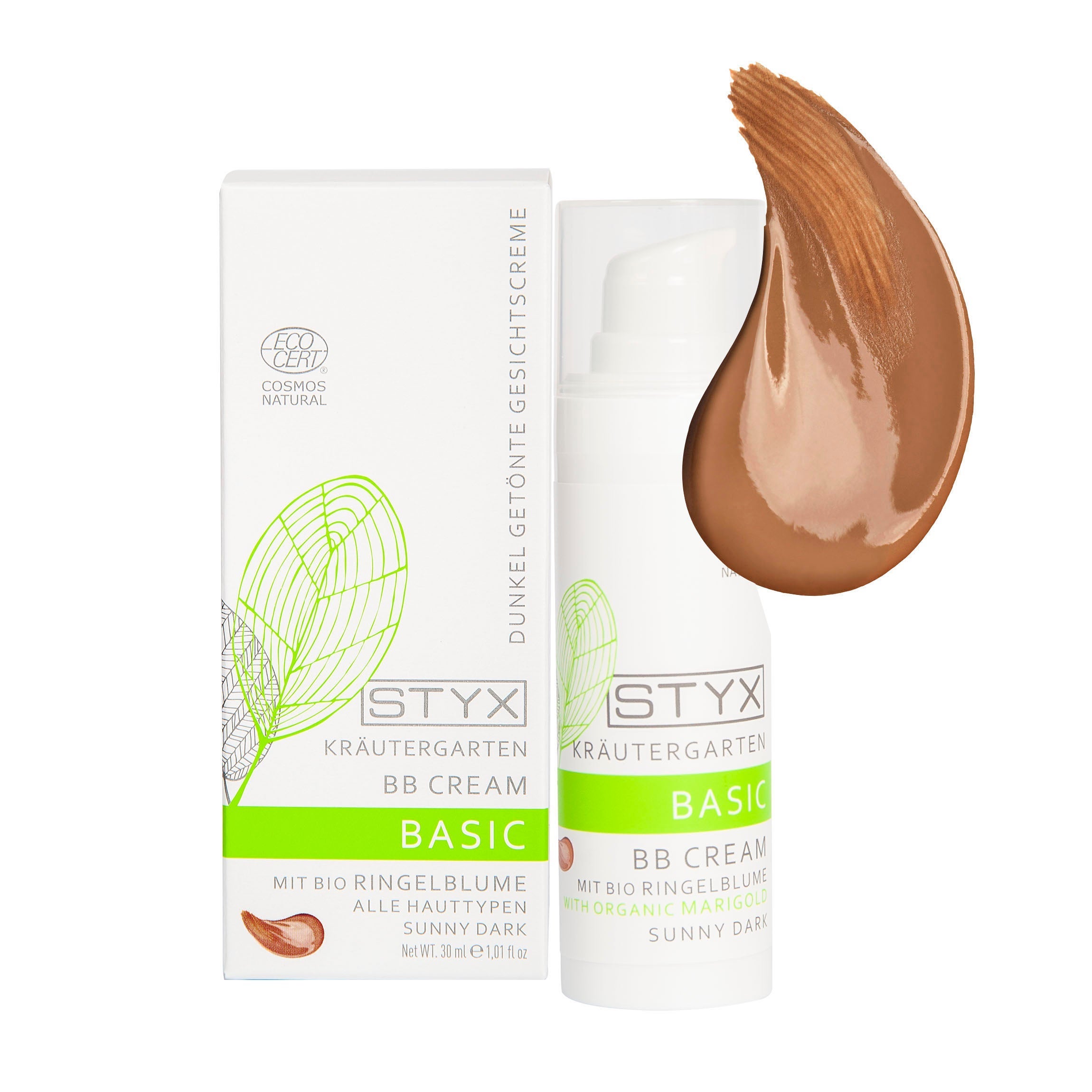 styx-14097-kraeutergarten-bb-cream-dark-30ml-klecks BB Cream Sunny dark