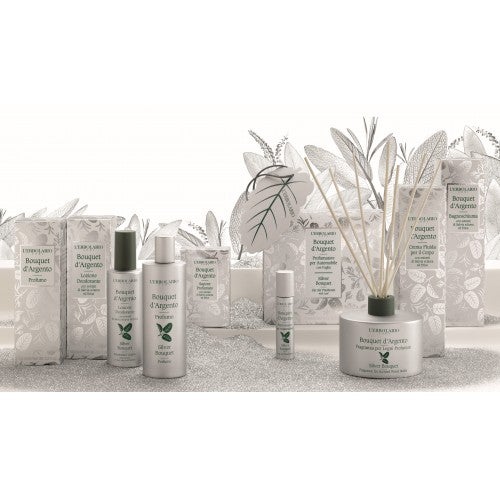 lerbolario-bouquet-d-argento-raumduft-mit-holzstaebchen-200ml-3 BOUQUET D'ARGENTO profumo per ambiente con bastoncini di legno