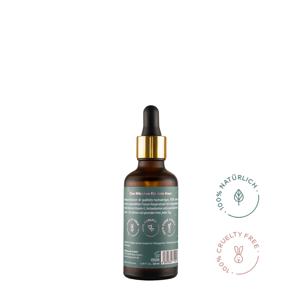 Olio per la cura dei capelli