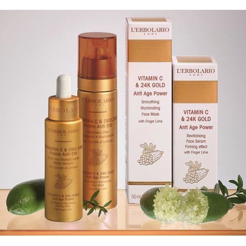 VITAMIN C & 24K GOLD Anti-Aging Gesichtsmaske