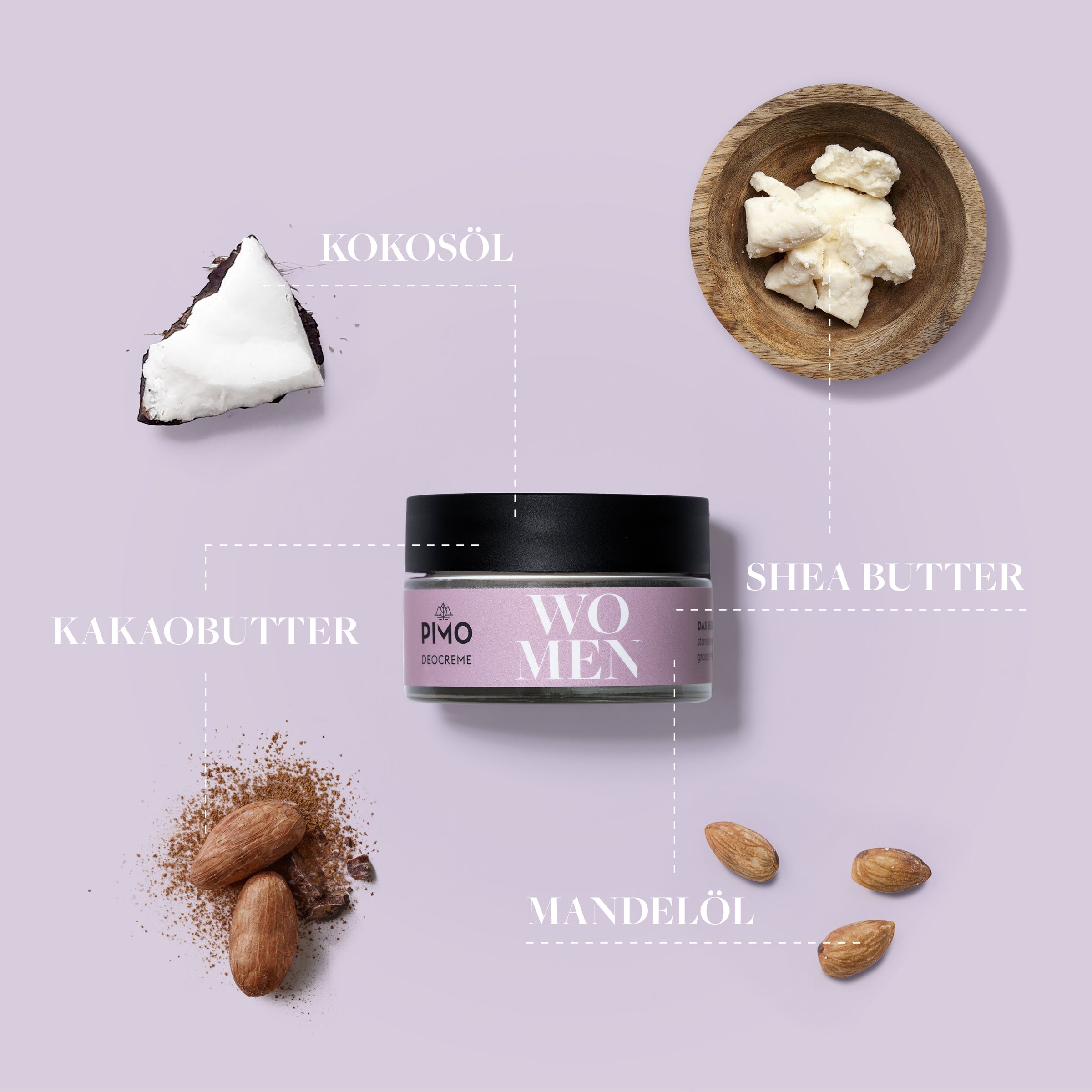 Crème déodorante femme