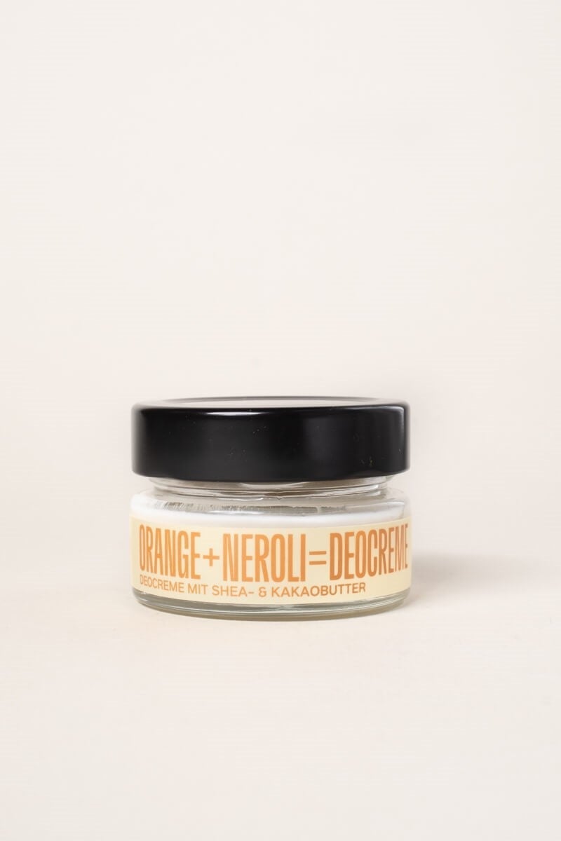 Crema deodorante all'arancia e Neroli