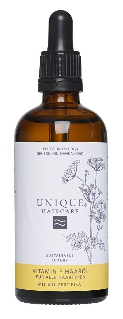 unique-beauty-vitamin-haaroel-100ml Huile capillaire à la vitamine F