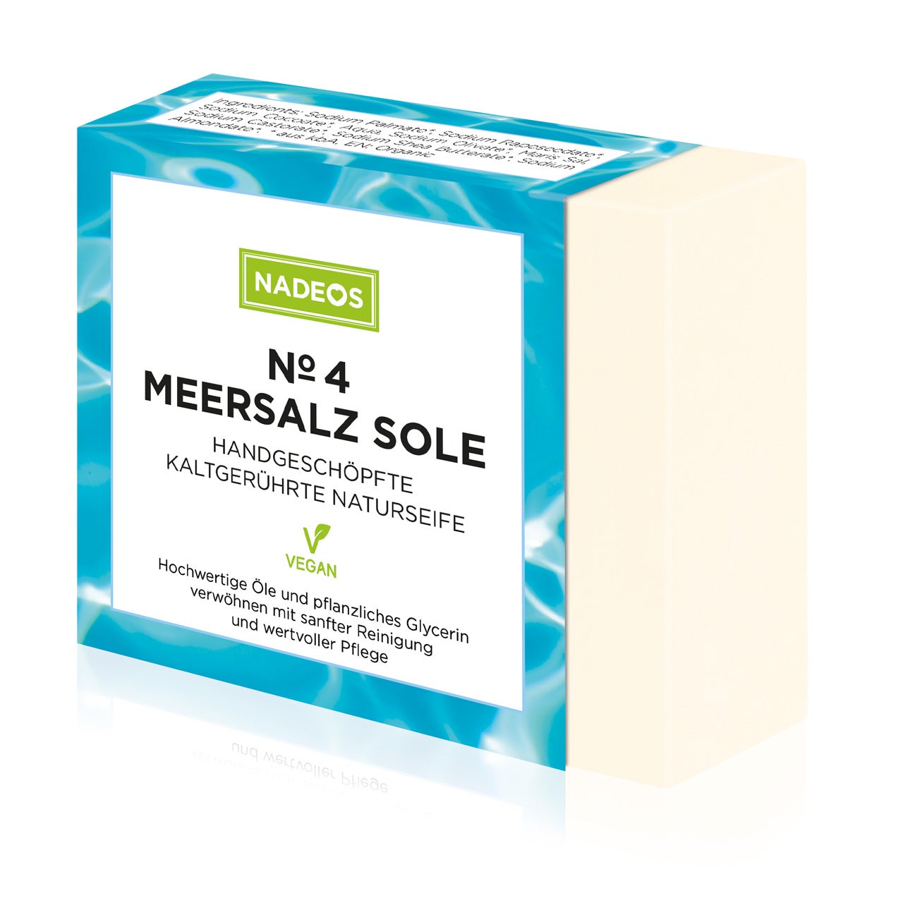 Naturseife Nr. 4 Meersalz Sole Seife Flasche