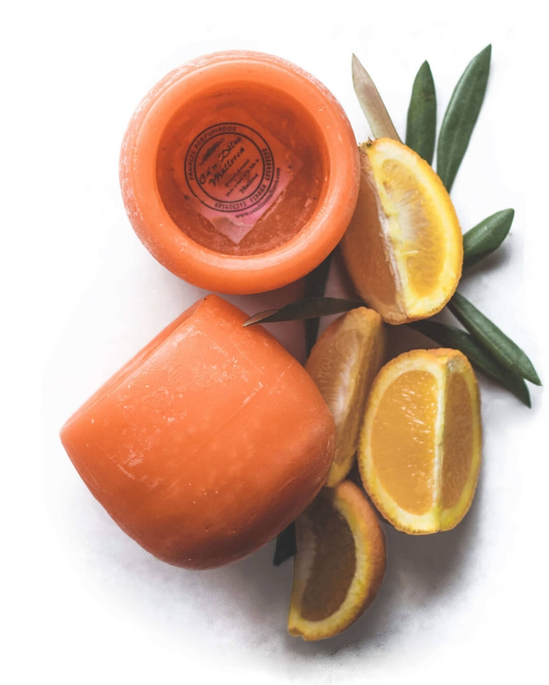 Candiles Duftwachs Raumduft Orange – fruchtiger Raumduft mit spritziger Süße für positive Stimmung und frisches Ambiente