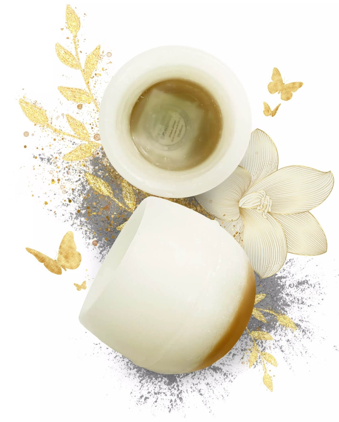 Candiles Duftwachs Raumduft Golden Dream – warmer, orientalischer Parfümduft für stilvolle, sinnliche Raumwirkung