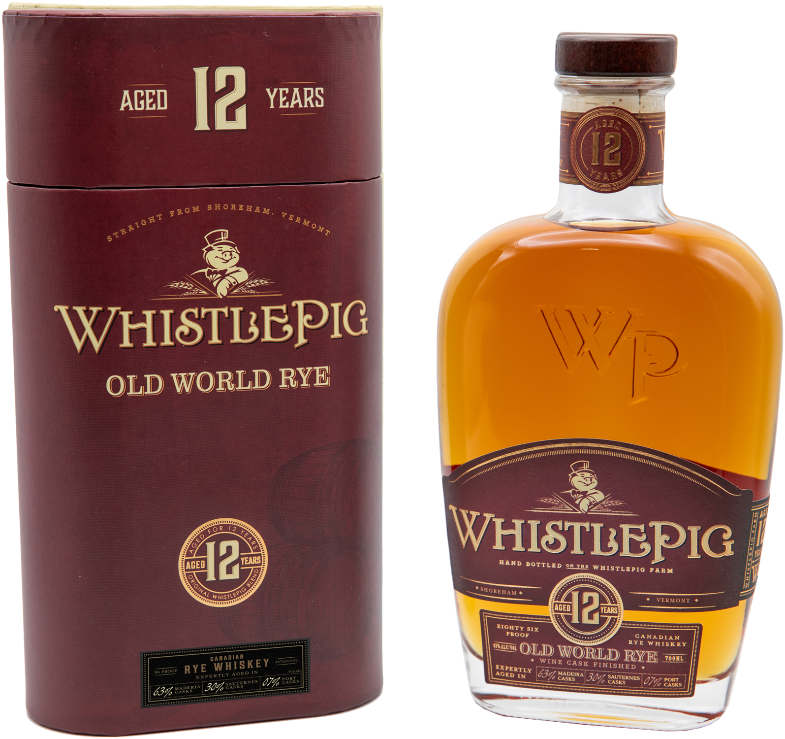 Rye Whiskey Whistlepig Old World Rye 12 Years Old