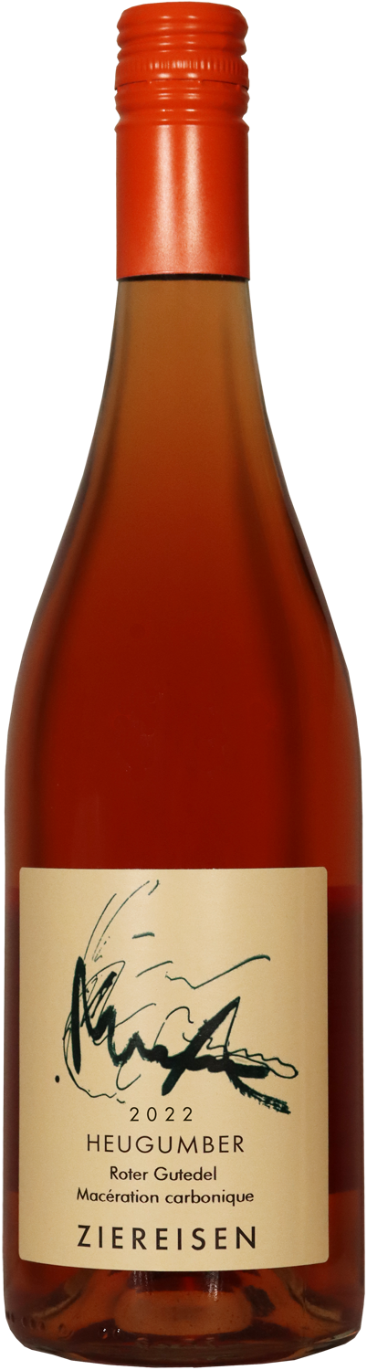 Ziereisen Heugumber roter Gutedel Maceration Carbonique 2022