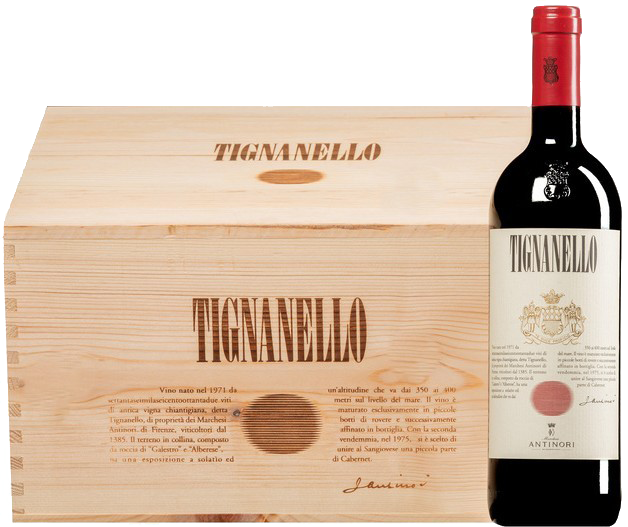 Tignanello 2022 6er Holzkiste