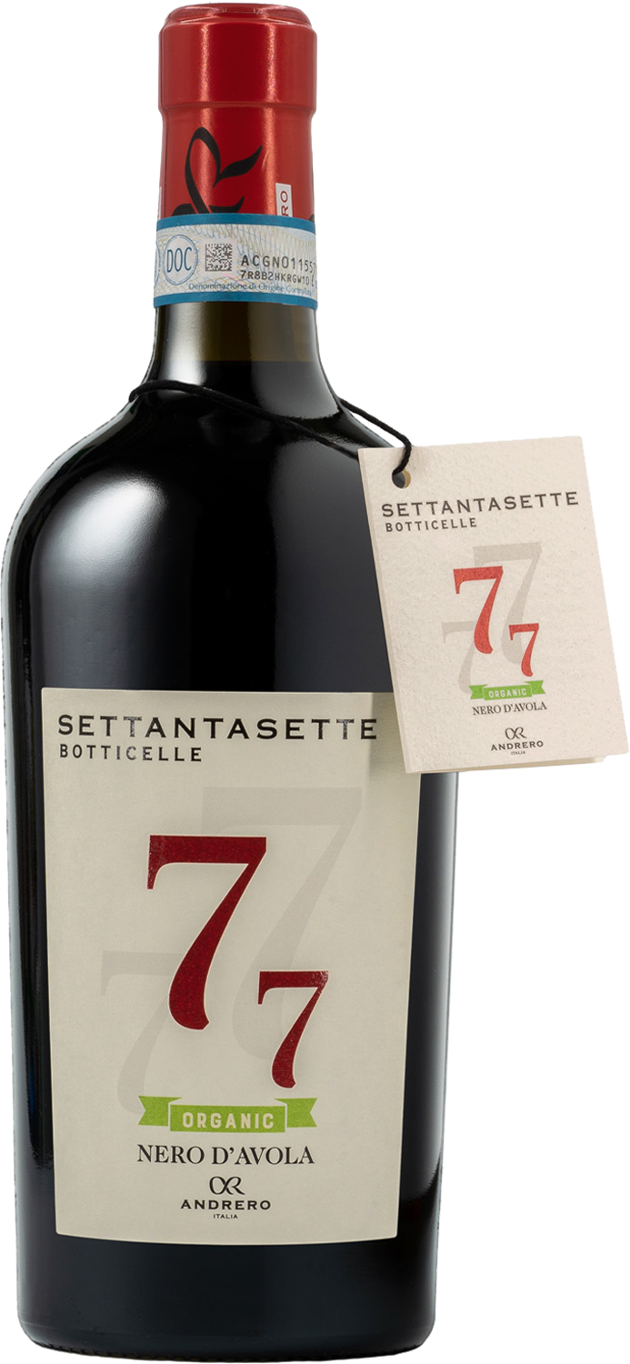 Andrero Settantasette 77 Botticelle Nero d'Avola 2021
