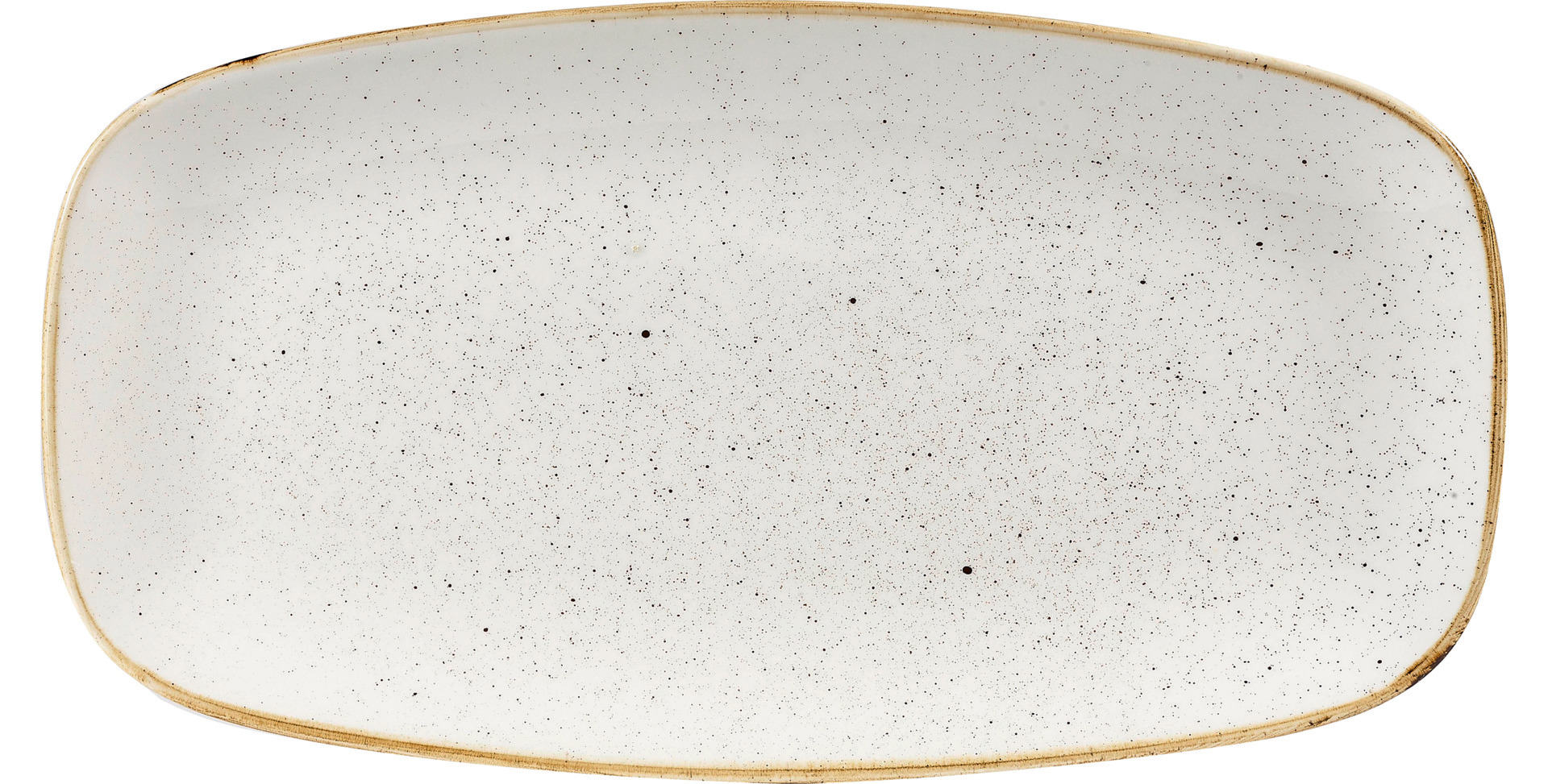 Teller Chefs rechteckig 355 x 189 mm Barley White