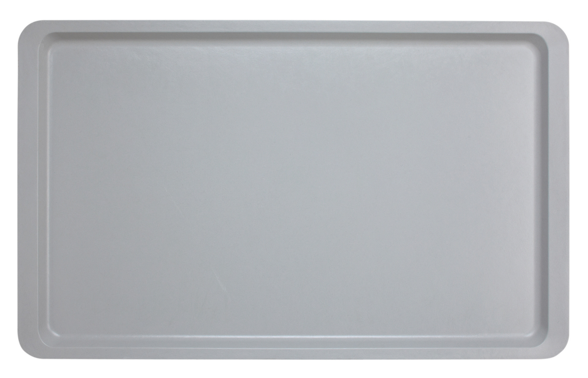 Tablett Polyester Lite glatt 425 x 325 mm lichtgrau