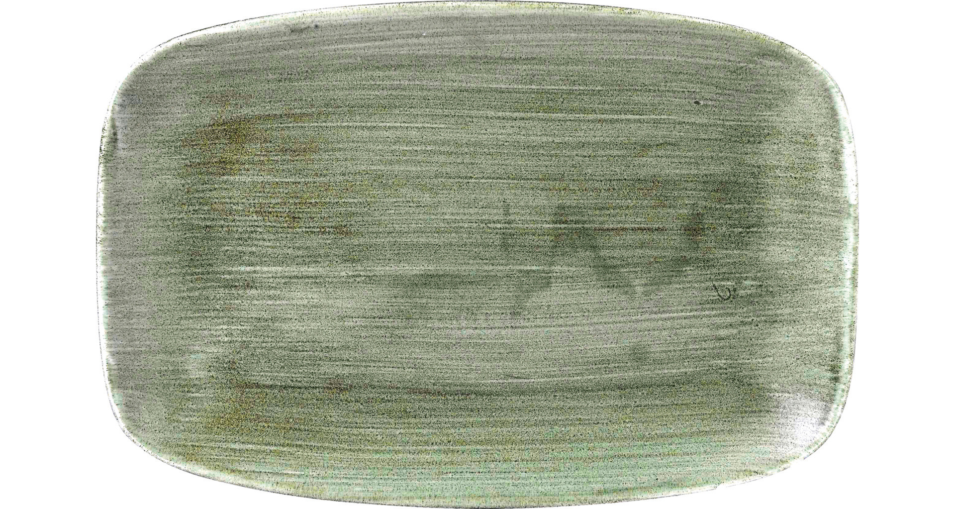 Teller Chefs rechteckig 300 x 199 mm Burnished Green