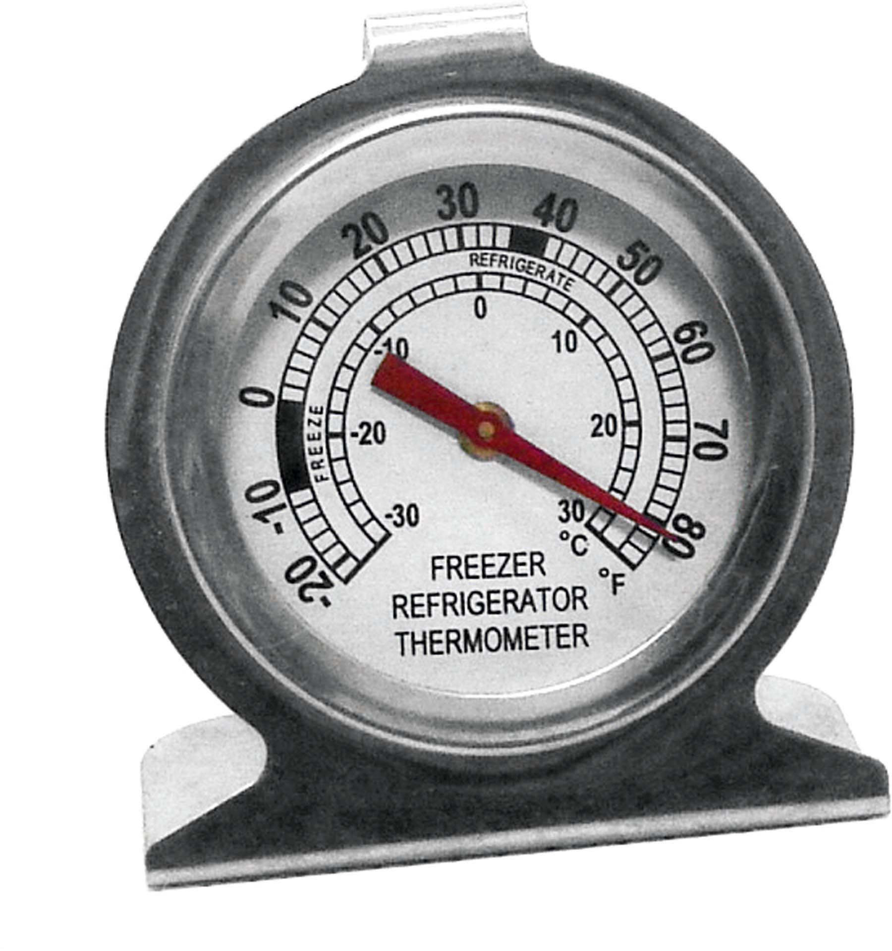 Tiefkühl-/Kühlschrank-Thermometer  Ø S.451 Messbereich: -30°C bis +30°C_x000D_
Anze