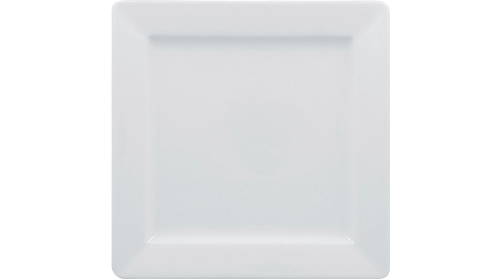 Teller quadratisch 210 x 210 mm bright-white