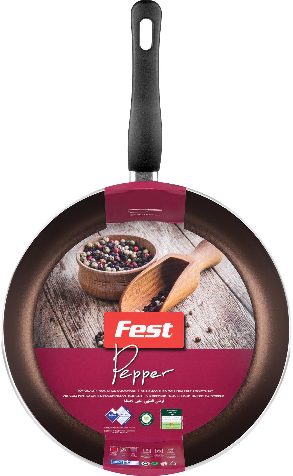 Bratpfanne "Pepper" Ø32cm H: 5,3cm