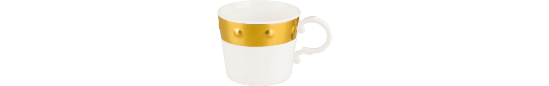 Espressotasse Princess Golden 65 mm / 0,09 l crème Golden Ultra
