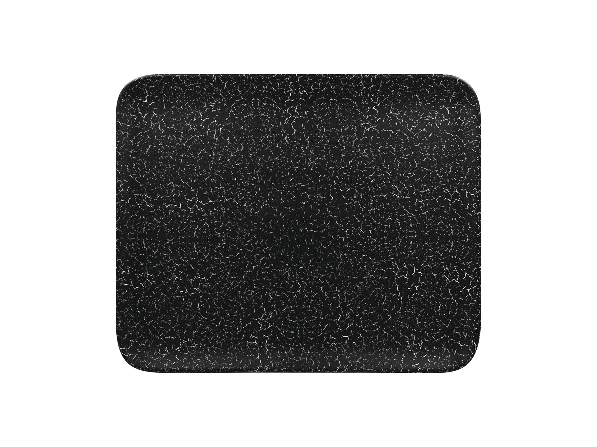 Platte rechteckig 330 x 270 mm schwarz