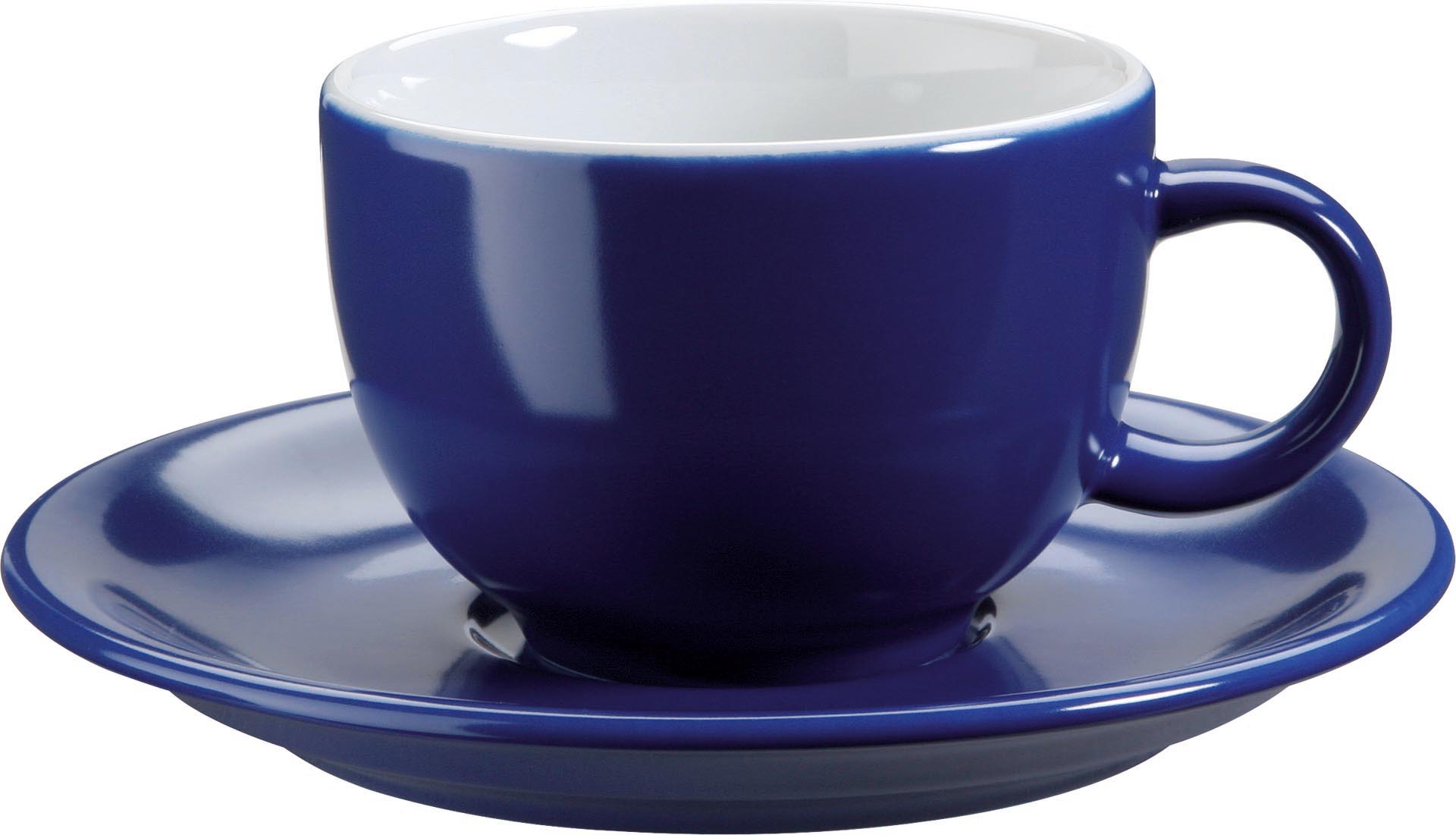 Kaffee- / Cappuccinotasse "Barista" blau