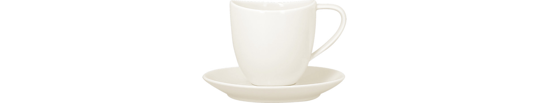 Kaffeetasse swirls 0,15 l plain-white