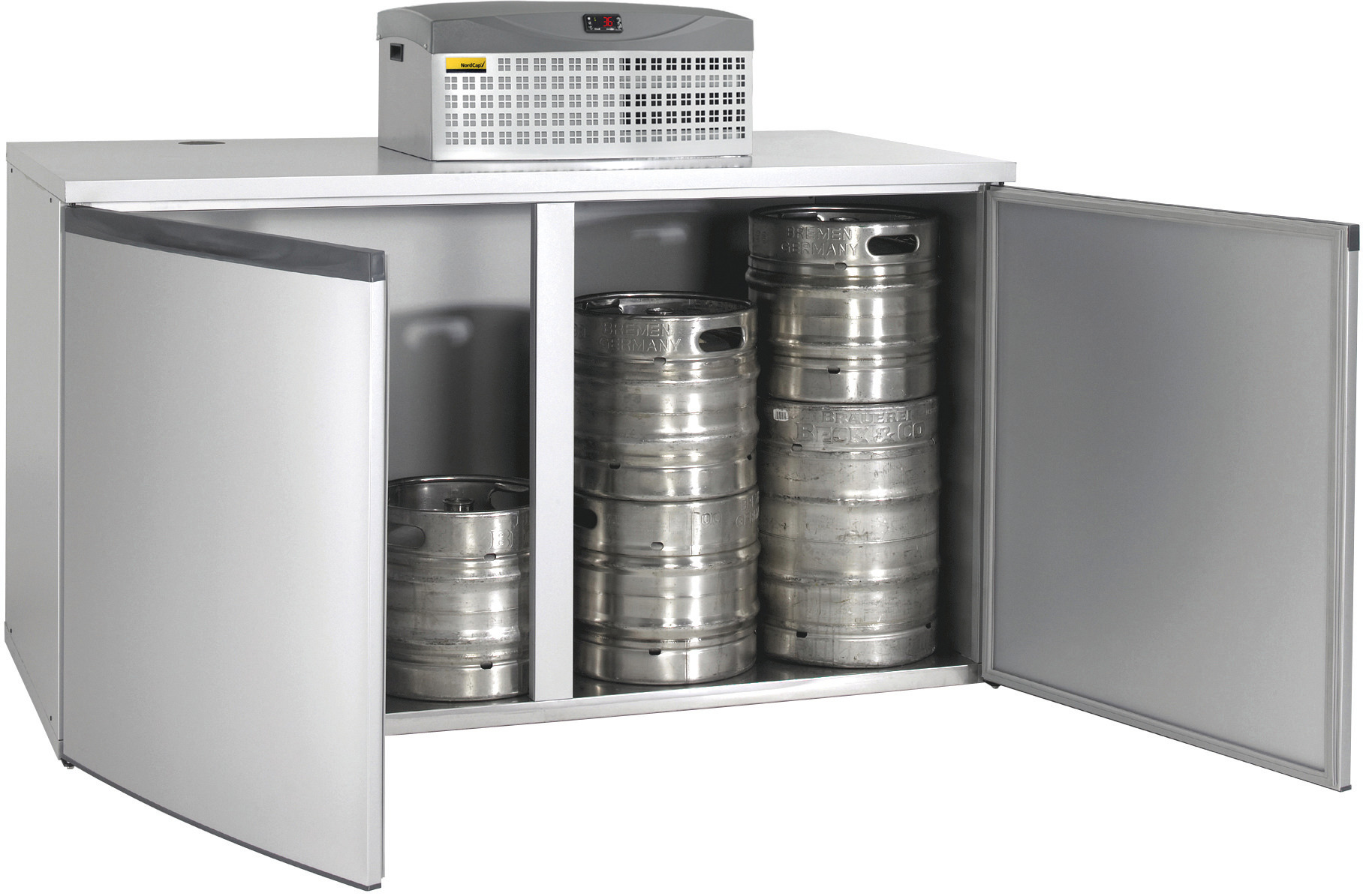 Fasskühler für 8 x 50,00 l oder  16 x 30,00 l / 40 mm Isolierung