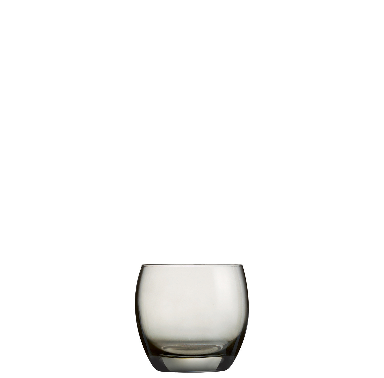 Whiskyglas 90 mm / 0,32 l transparent + grau besprüht
