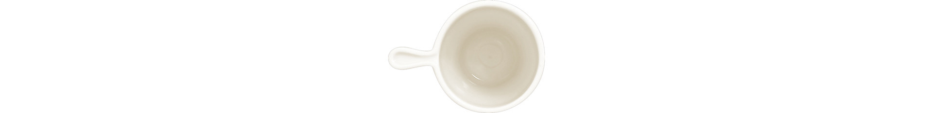 Espressotasse mit massivem Henkel swirls 0,07 l plain-white