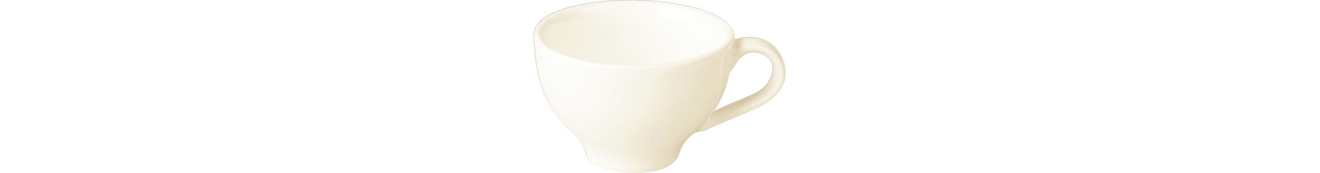Tasse nicht stapelbar 65 mm / 0,09 l crème