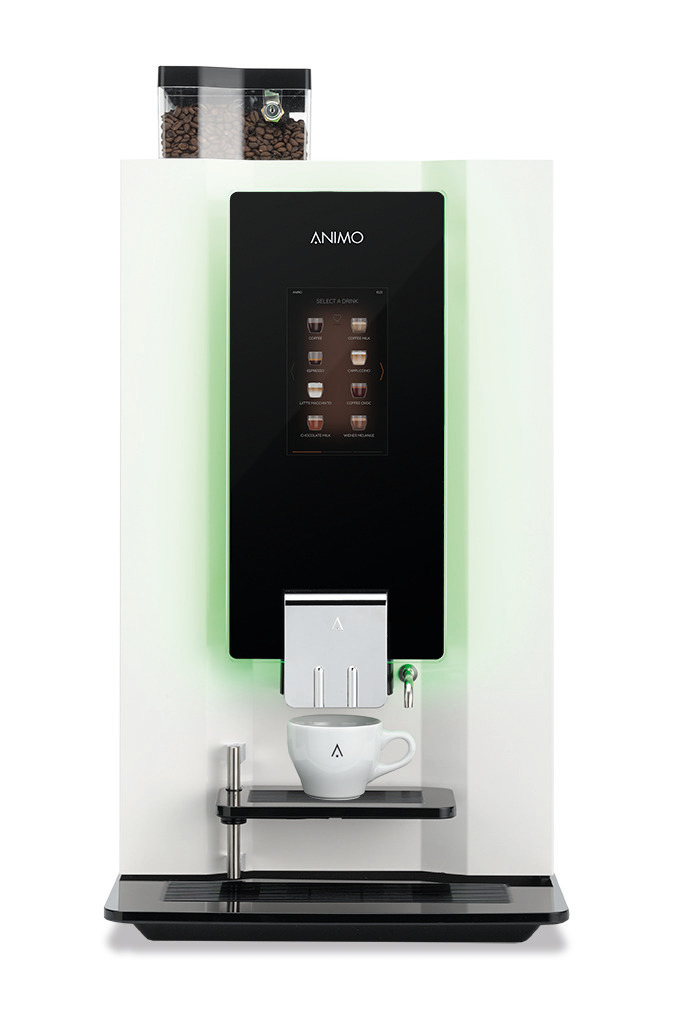 Kaffeevollautomat 3,80 l / OptiBean 2  Touch / weiß