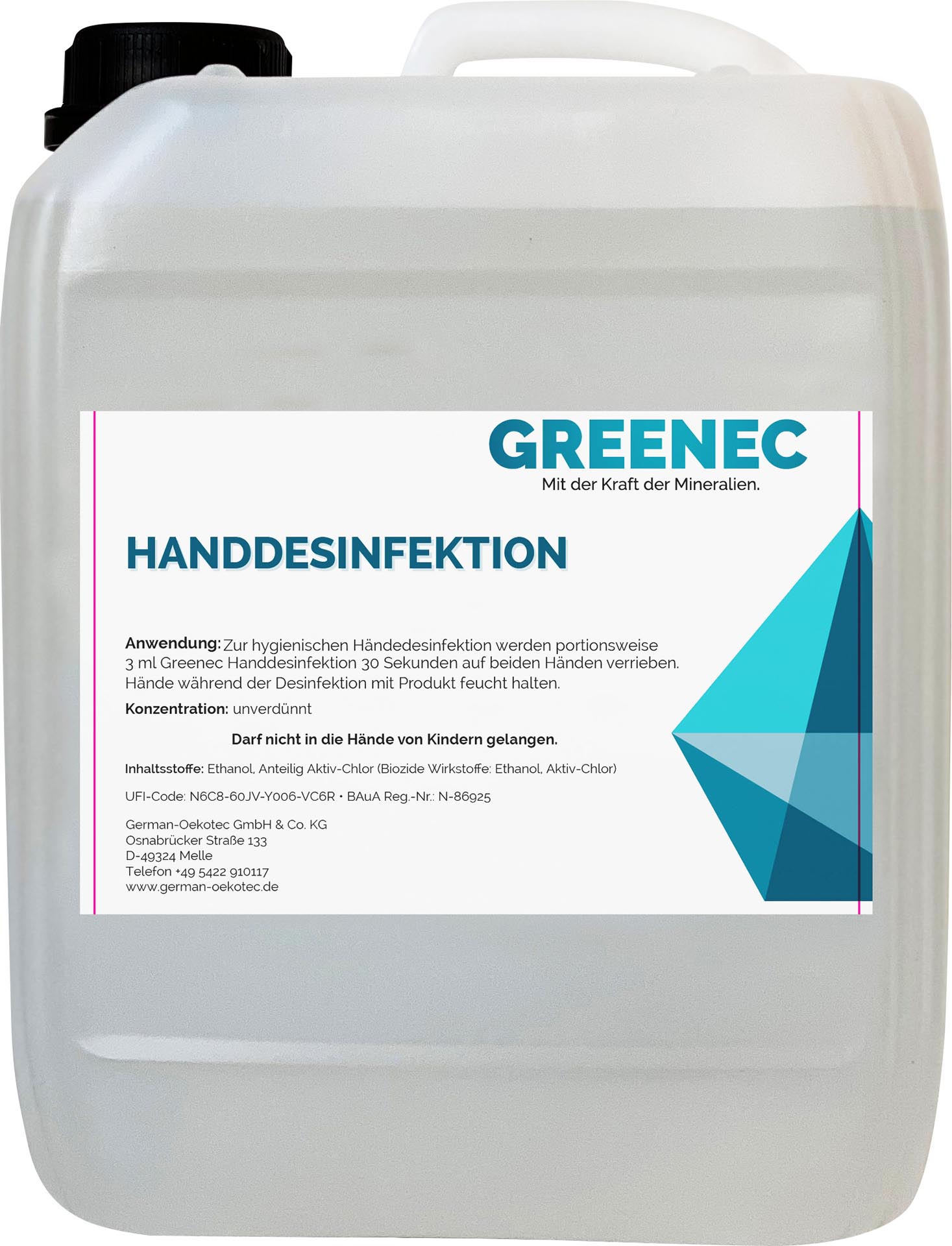 Handdesinfektion "Greenec" 5L S.310