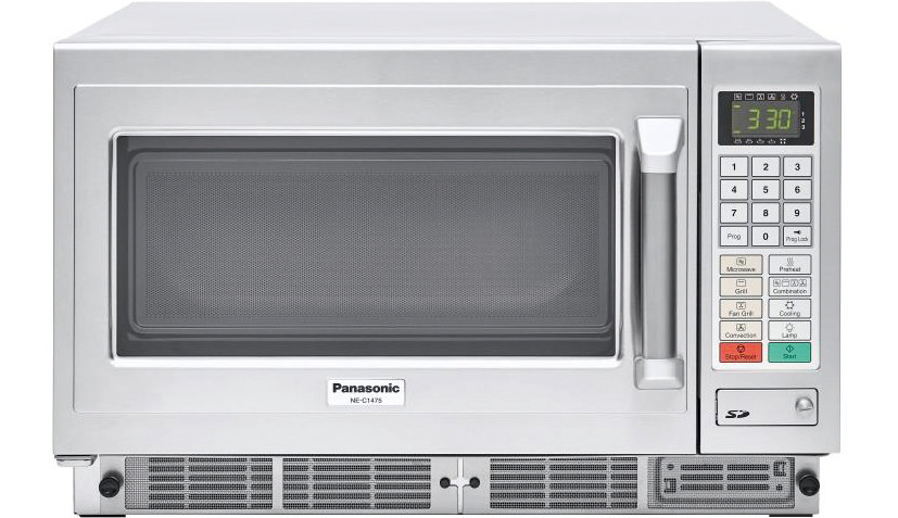 Panasonic-Mikrowelle NE-C1475 1350 W 30 l mit Tastenfeld 600 x 484 x 383 mm