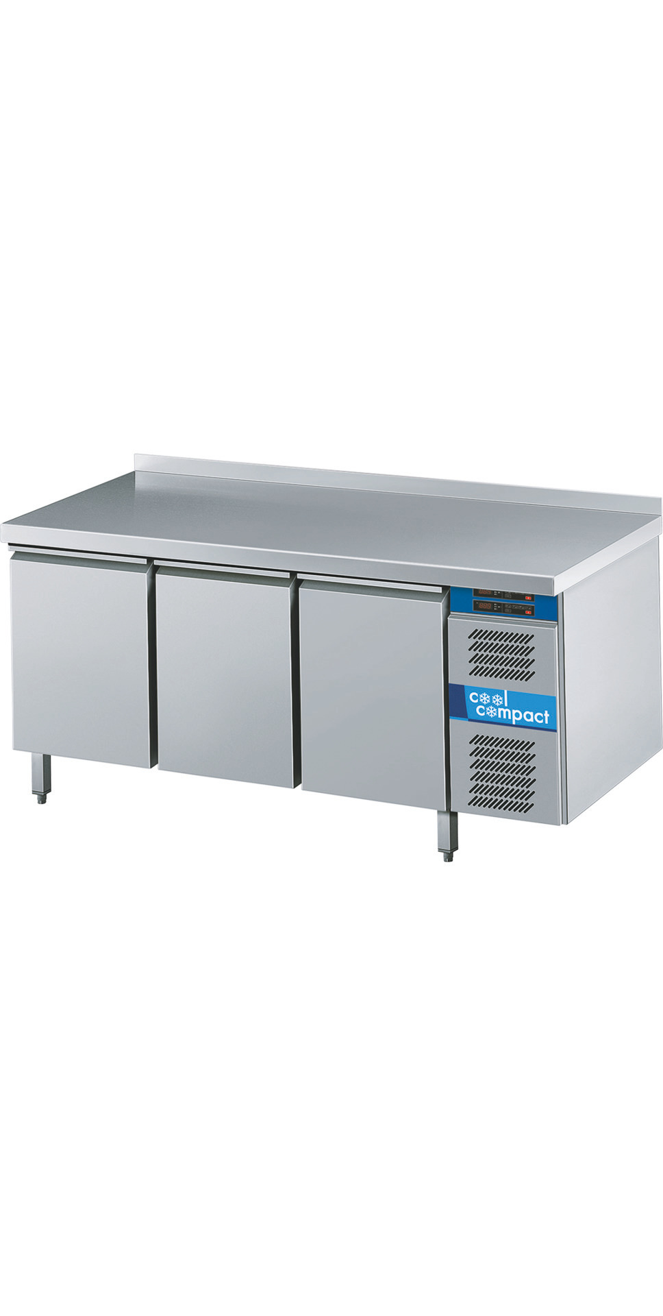Umluft-Kühltisch 2-Temperaturen 3 x GN 1/1 / ohne Tischplatte