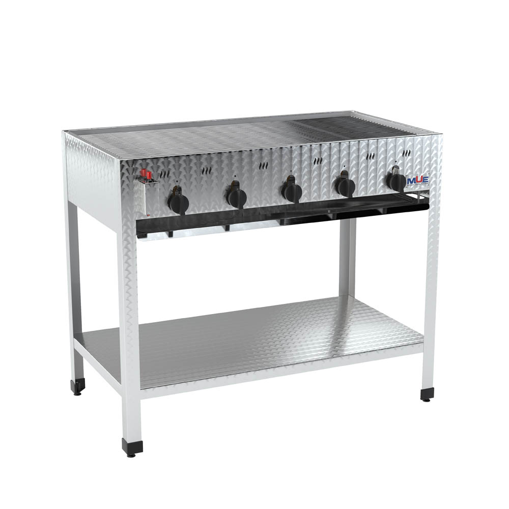 Profi Edelstahl Stand-Grill