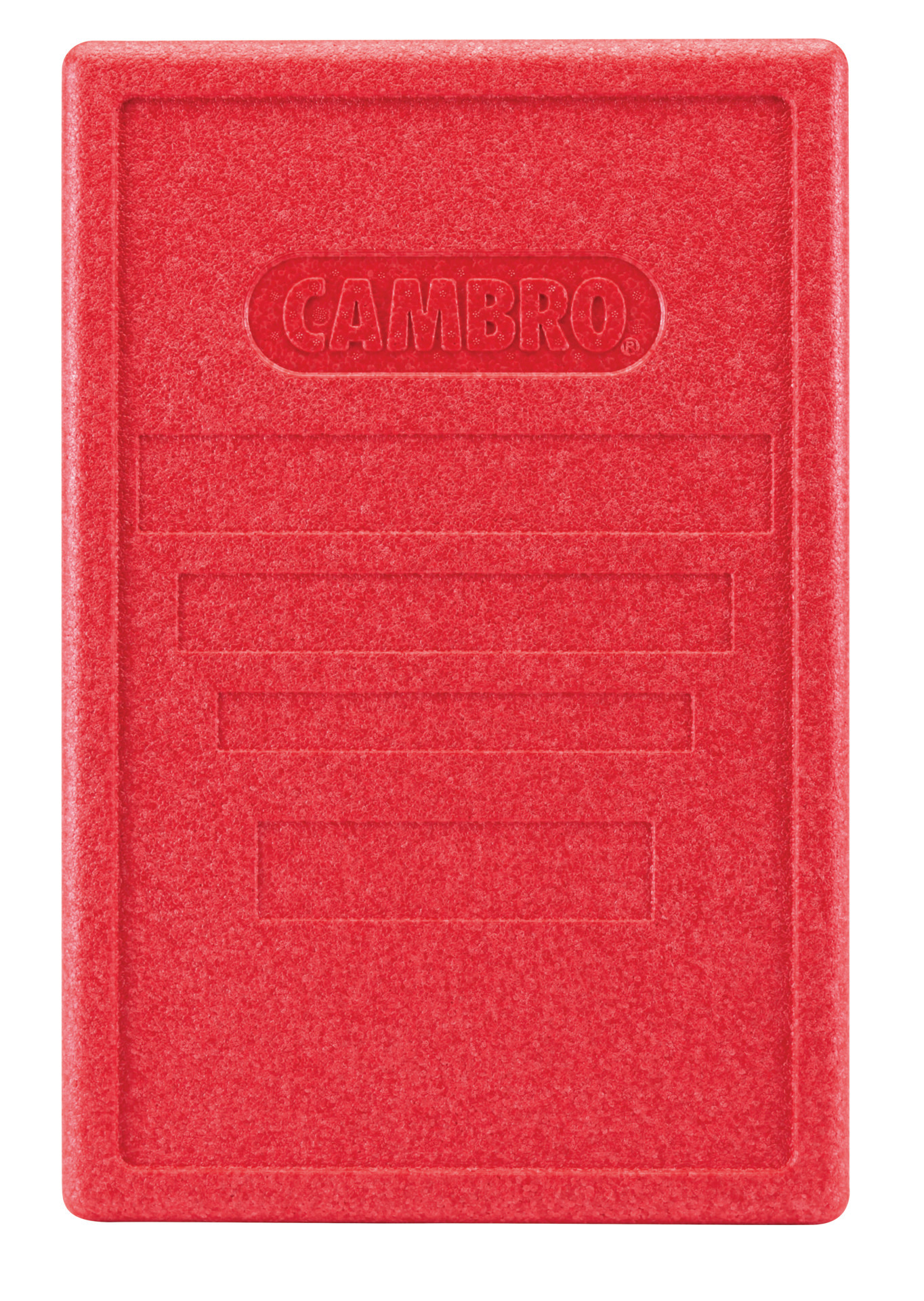 Farbdeckel für EPP Boxen / Cambro-rot