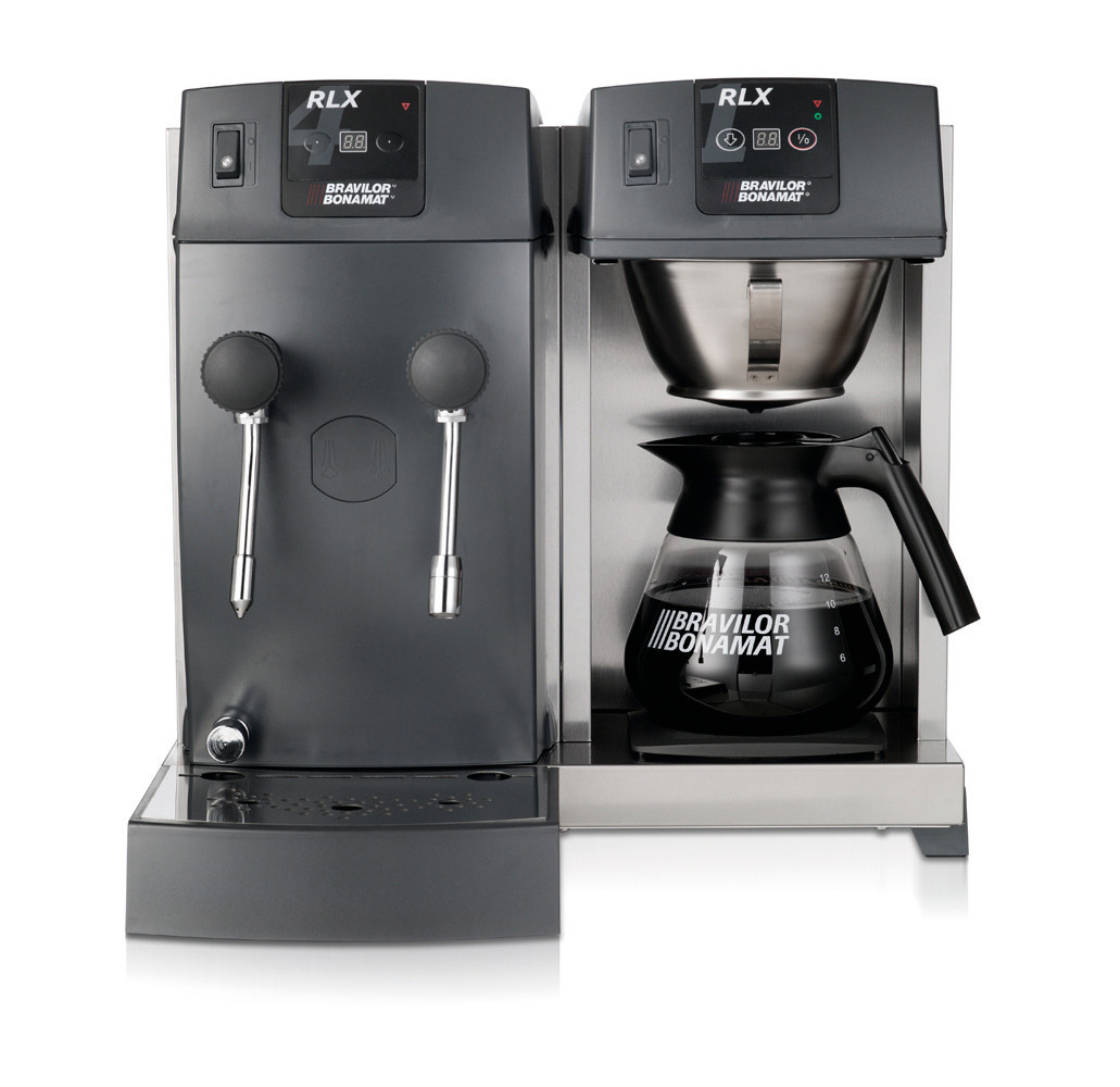 Kaffeemaschine 1,70 l Kaffee / 1,50 l  Heißwasser / mit Wasseranschluss / 230 V