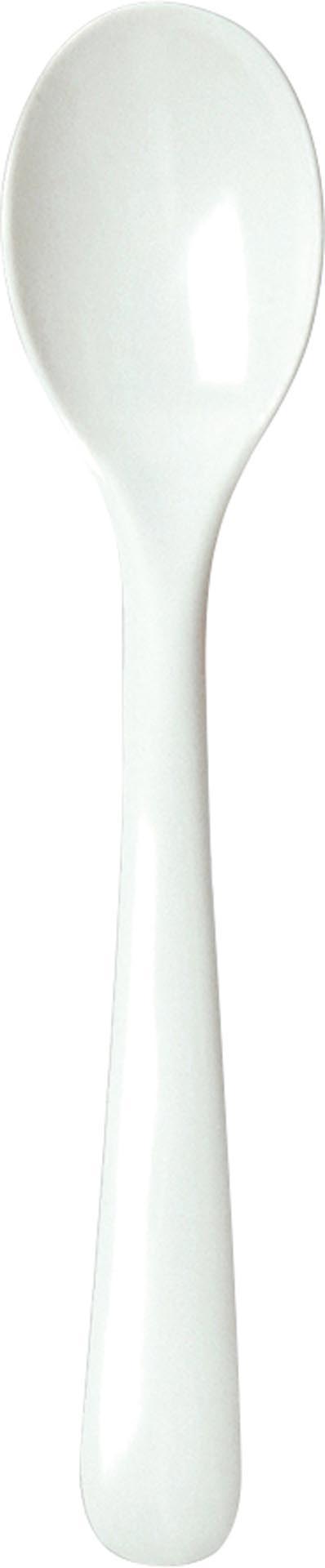 Eierlöffel 12 cm weiß Melamin 25er Pack S.137