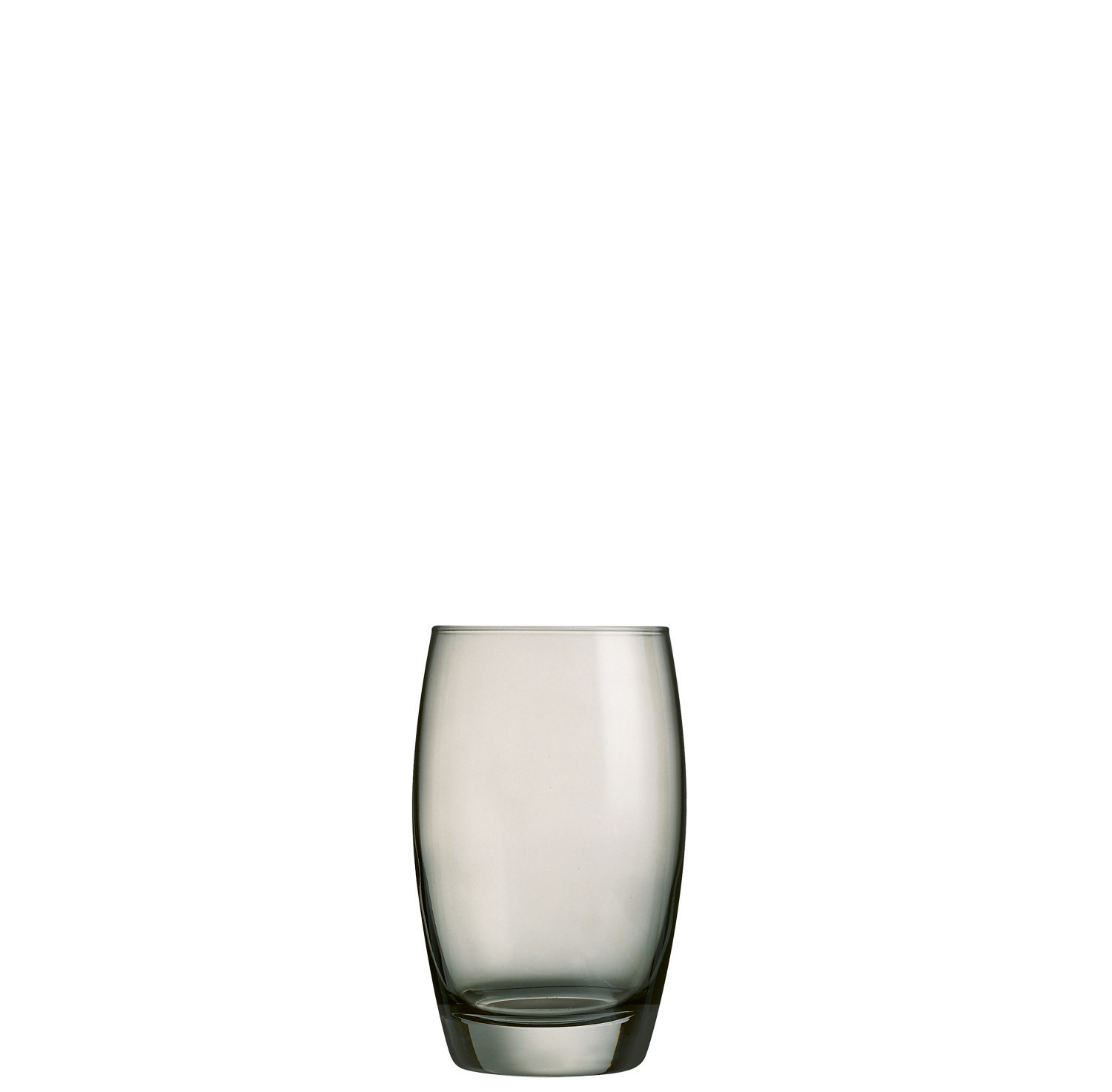 Longdrinkglas 76 mm / 0,35 l transparent + grau besprüht