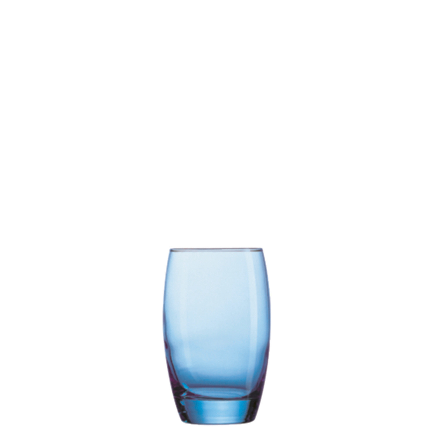 Longdrinkglas "FH35" 76 mm / 0,35 l blau durchgefärbt