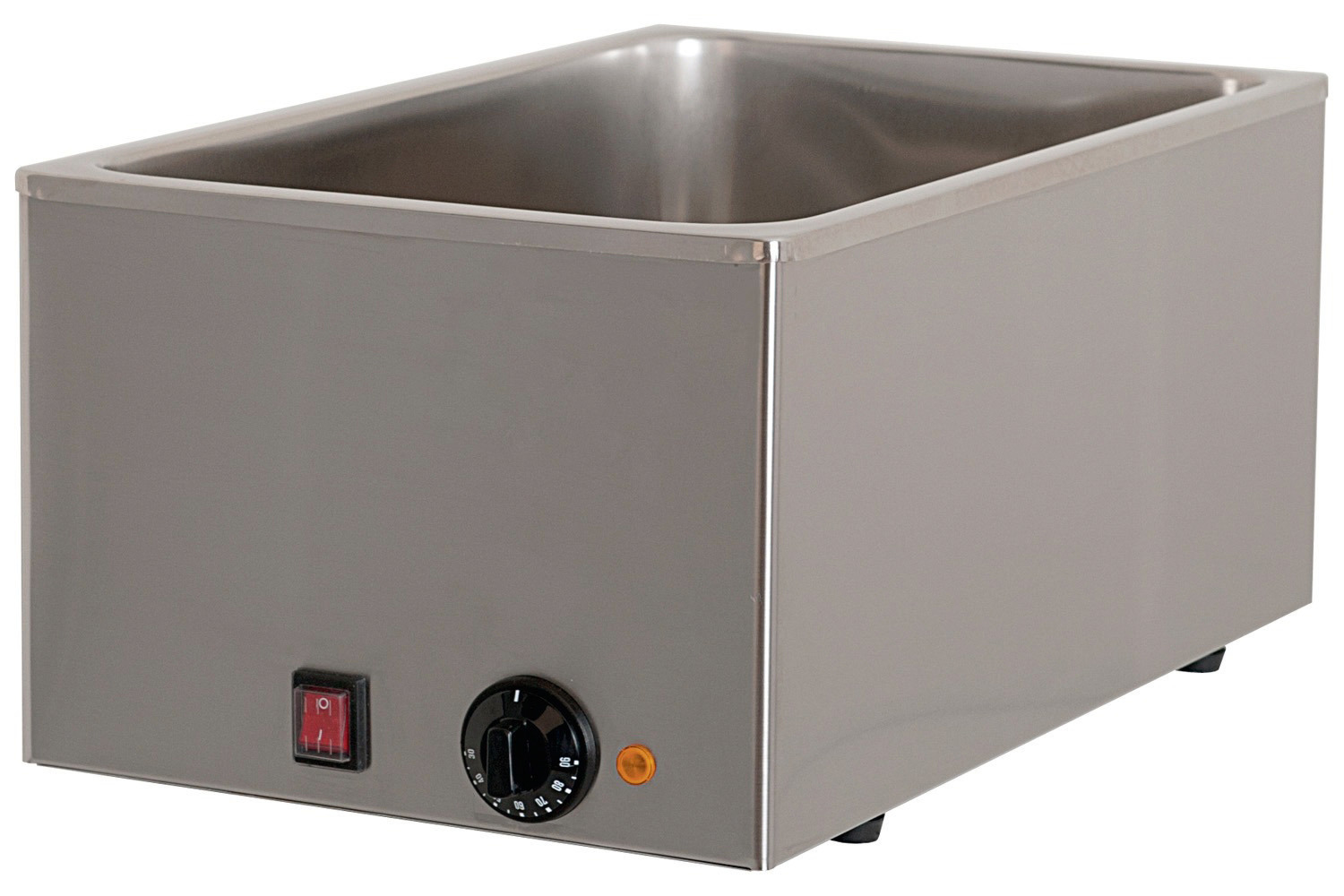 Elektro-Bain-Marie 1 x GN 1/1 H=150 mm 340 x 540 x 250 mm