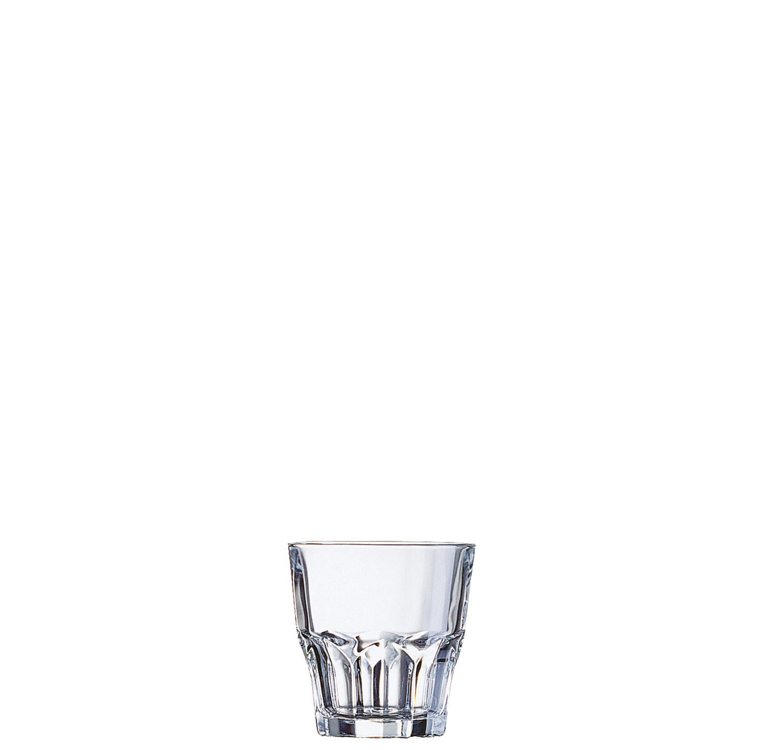 Whiskyglas stapelbar "FB20" 79 mm / 0,20 l transparent
