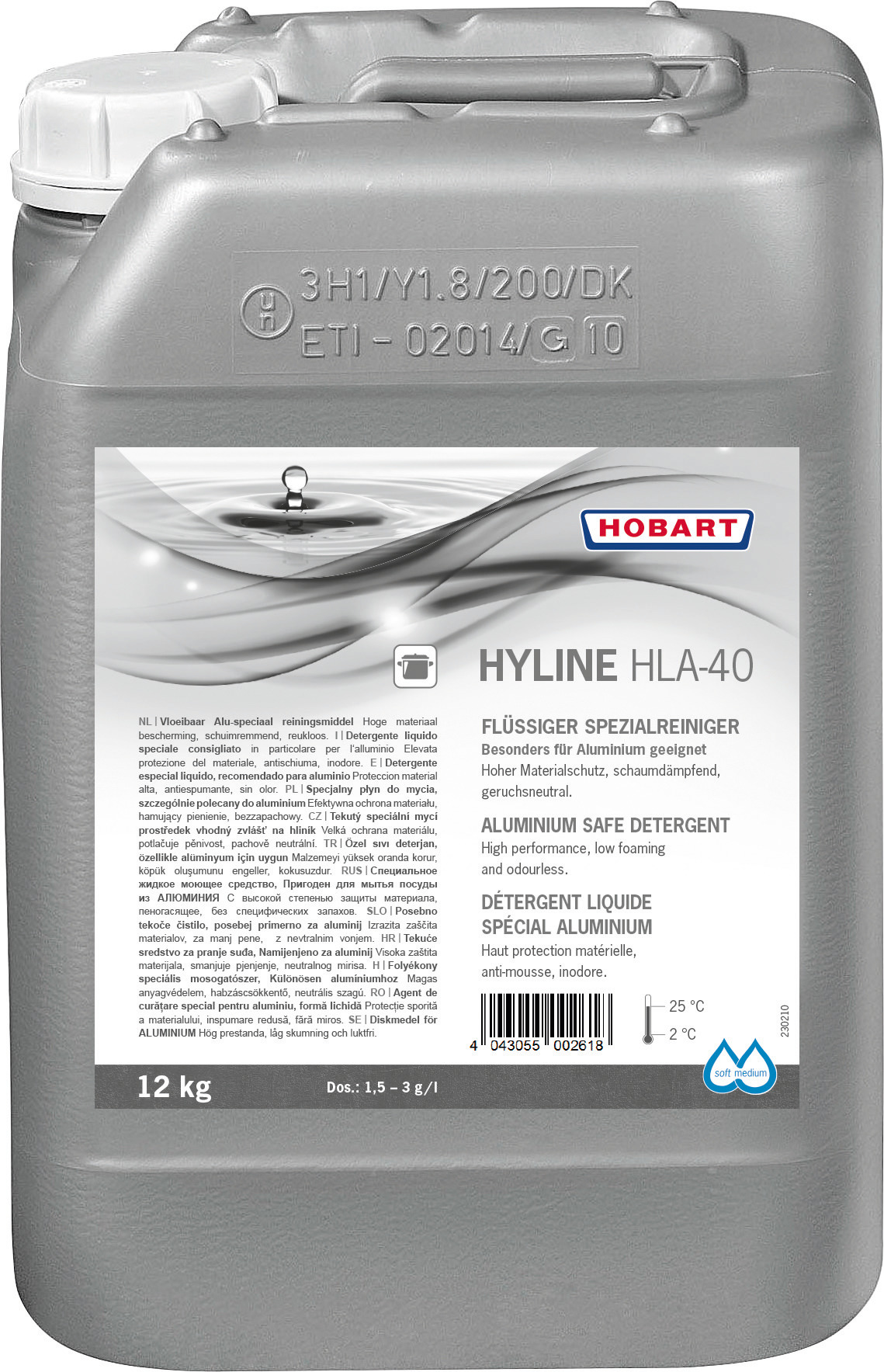 Aluminiumreiniger Hyline 12,00 kg