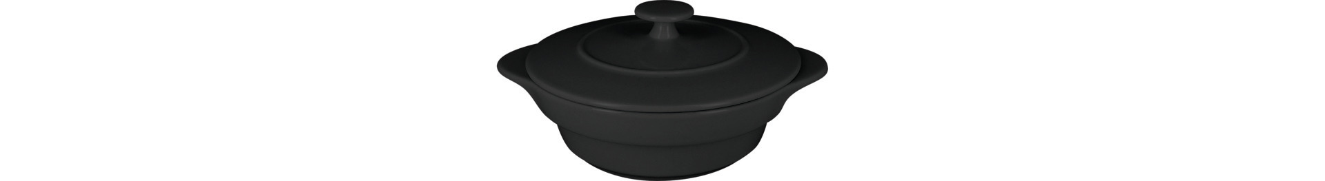 Cocotte rund mit Deckel 100 mm / 0,22 l volcano