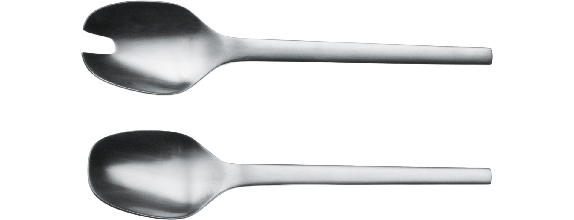 Salatbesteck 2-tlg. 210 mm ganz mattiert
