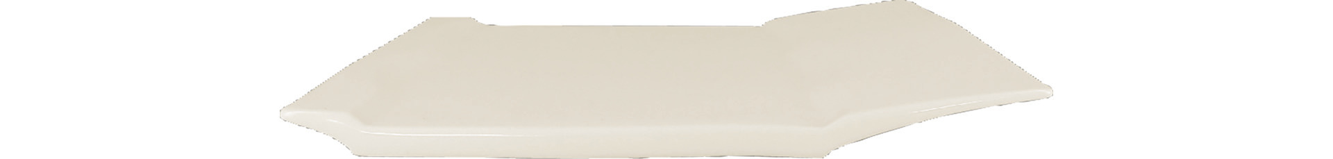 Platte rechteckig Astro 250 x 200 mm crème