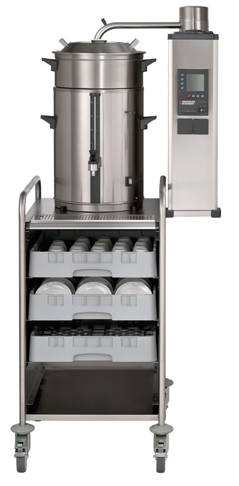Filterkaffeemaschine 10,00 l / 80 Tassen / mit Wasseranschluss / 400 V
