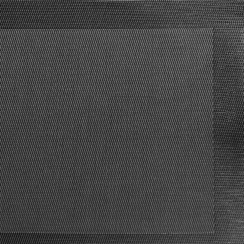Tischset Feinband FRAMES 450 x 330 mm schwarz